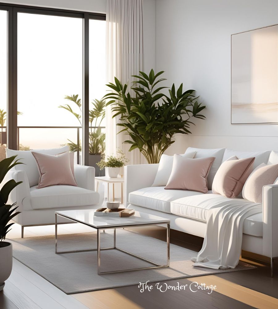 white living space