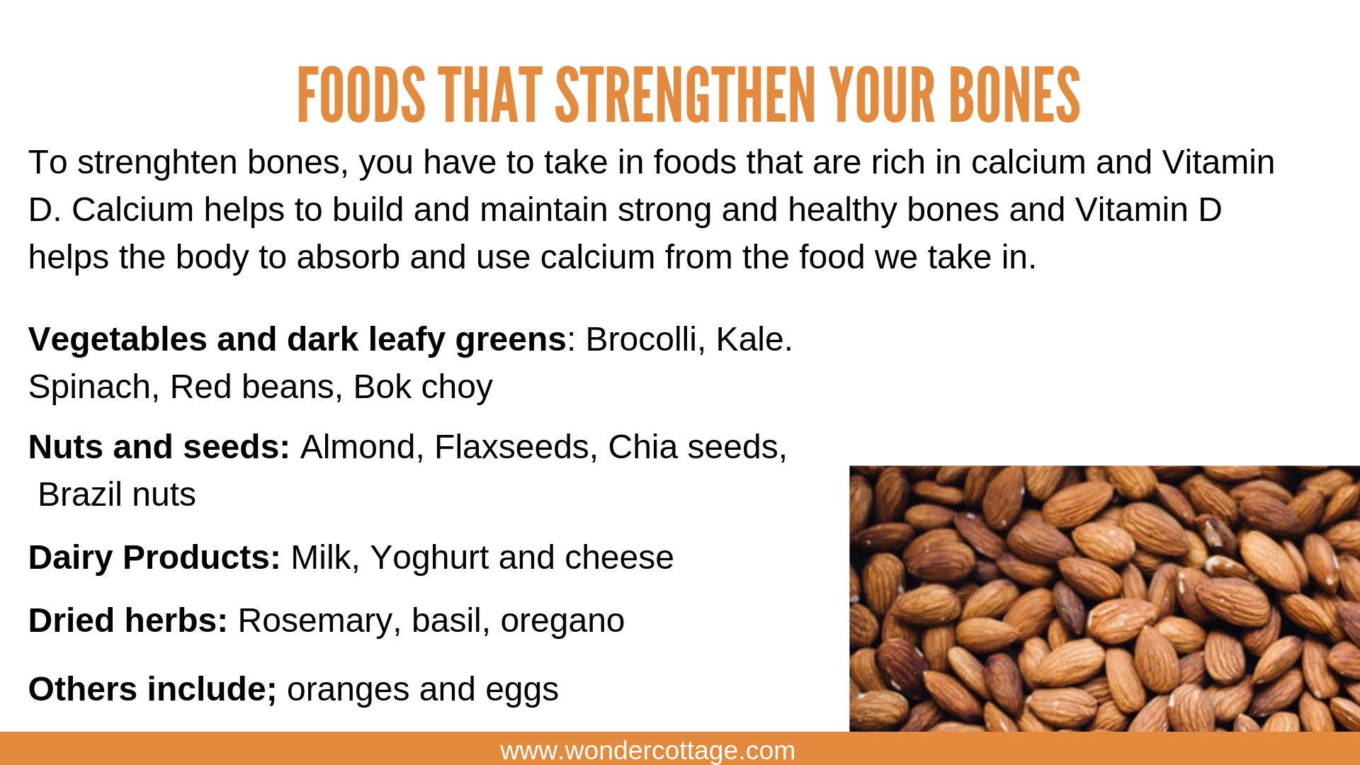 How To Strengthen Your Bones The Wonder Cottage