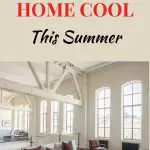 how to keep your home cool