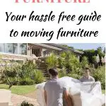 how to move furniture