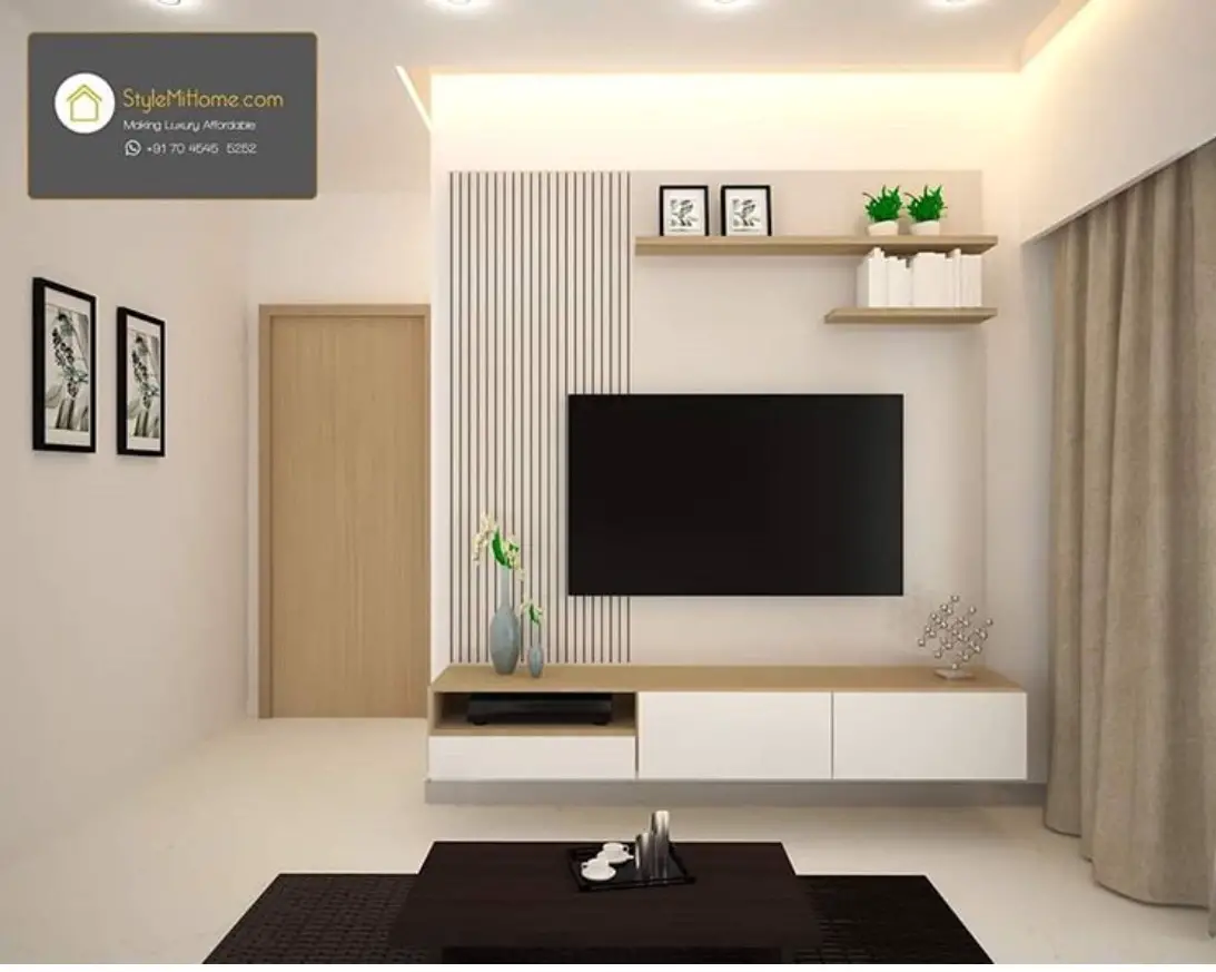 small living room tv wall designs