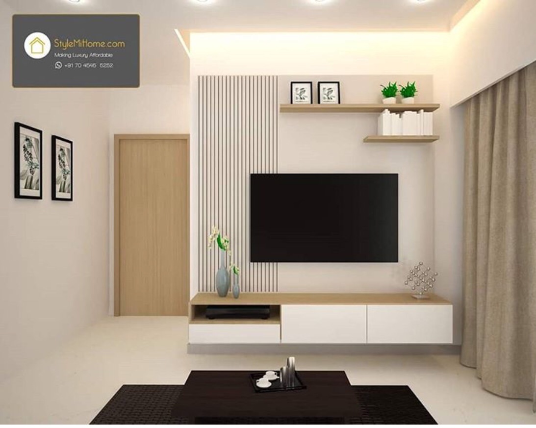 simple living room designs with tv