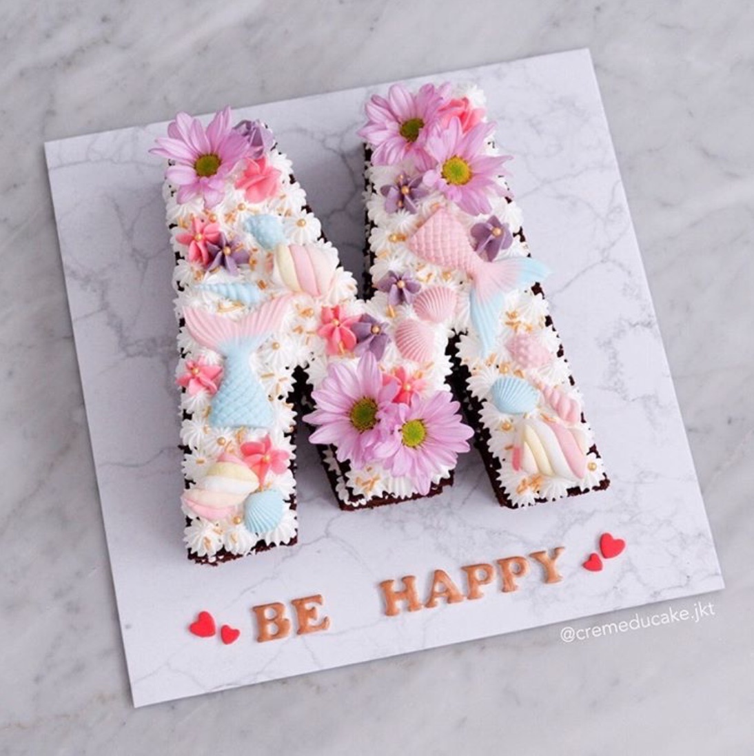 Alphabet cake