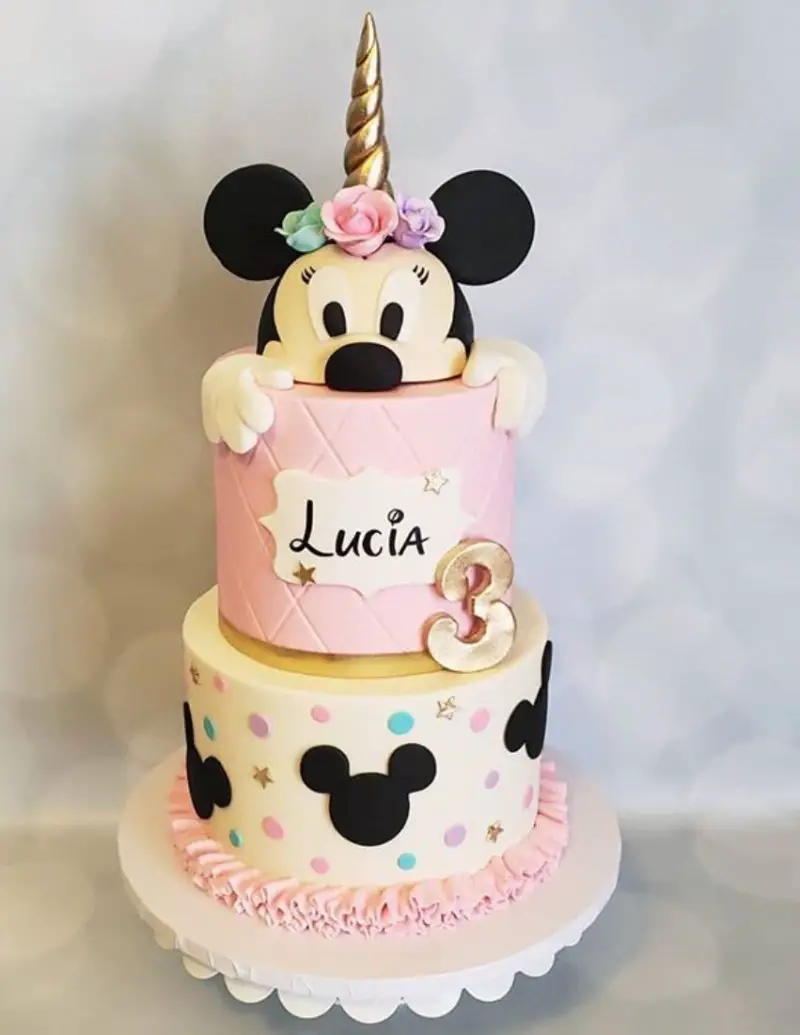 22 Cute Minnie Mouse Cake Designs - The Wonder Cottage