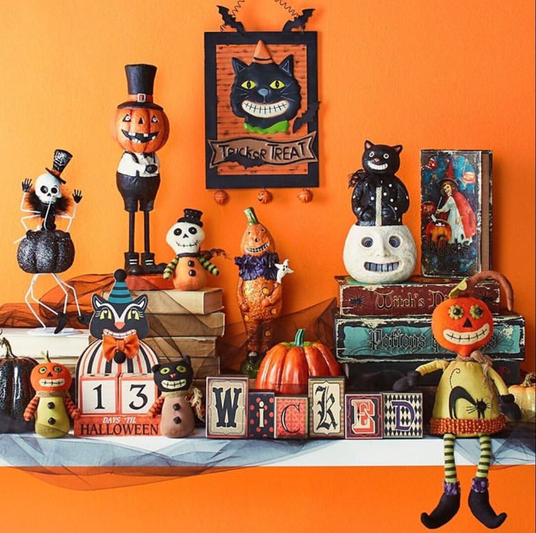 11 Easy Halloween Decor Ideas For Your Home - The Wonder Cottage