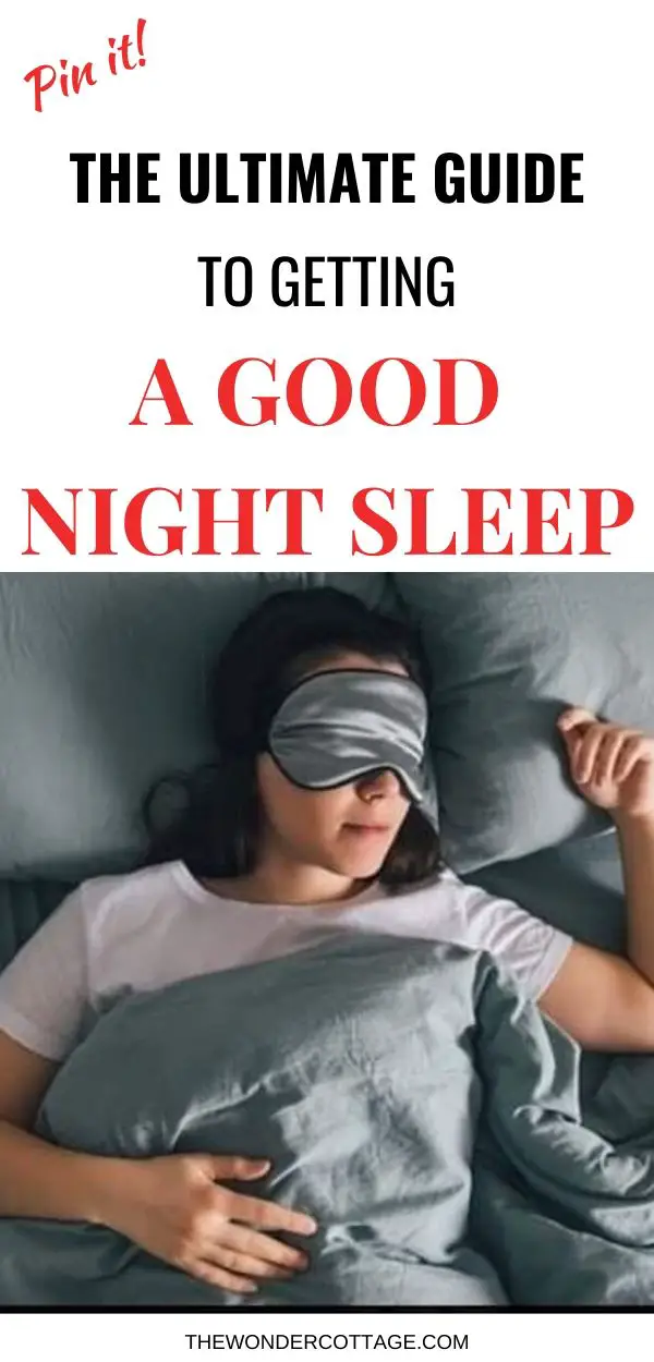 how to sleep better at night