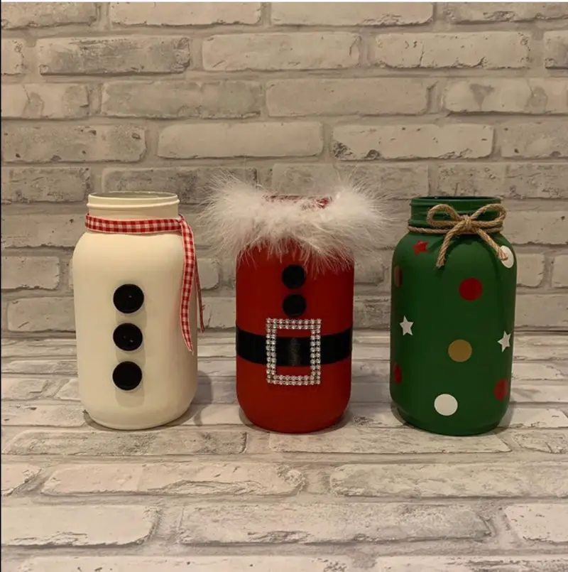 Christmas In A Jar - 20+ Cute Christmas Mason Jar Decoration Ideas ...