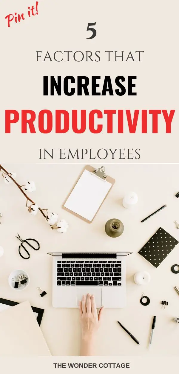 how to increase productivity in the workplace
