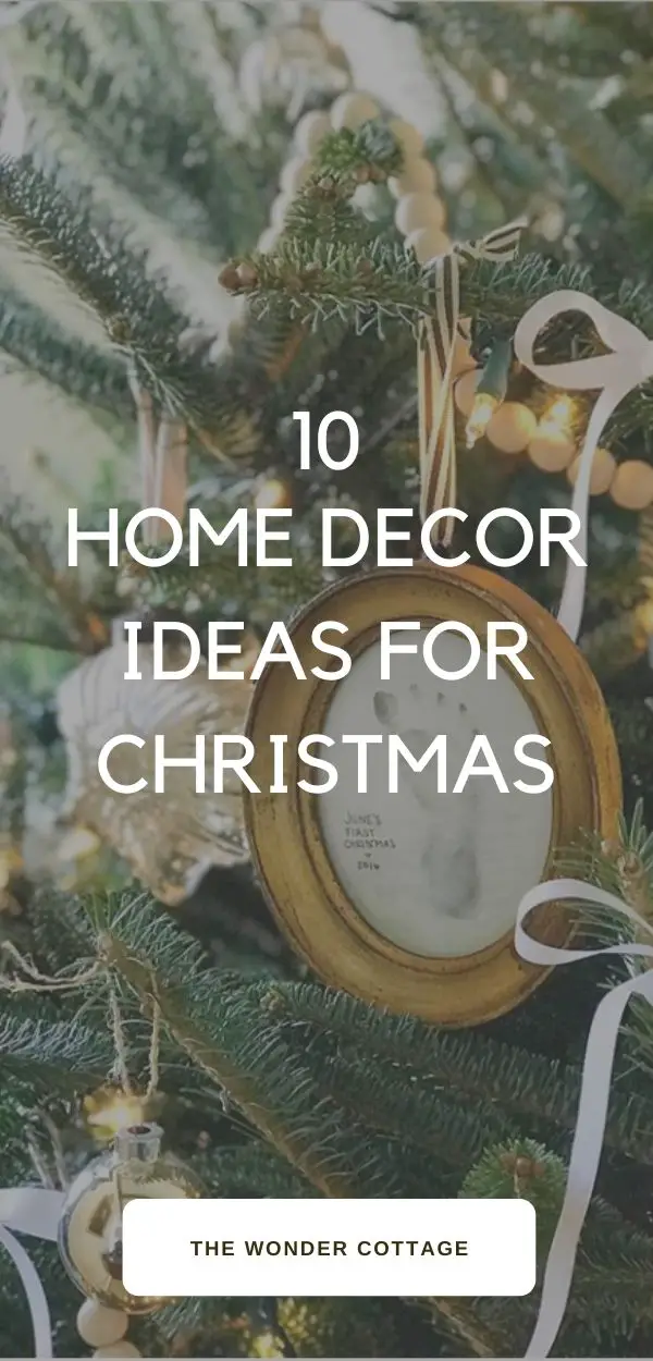 10 home decor ideas for christmas