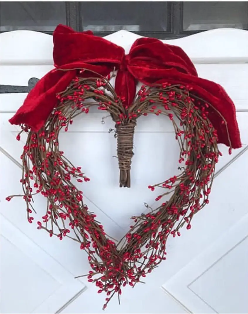 valentine day wreaths