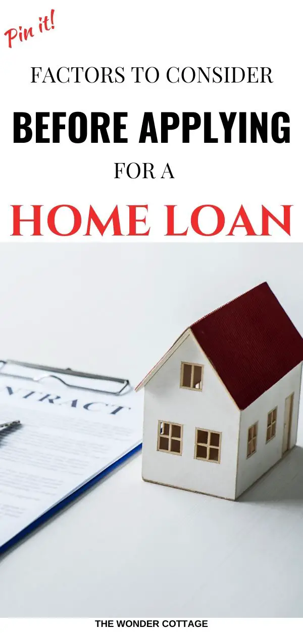 home loans applications