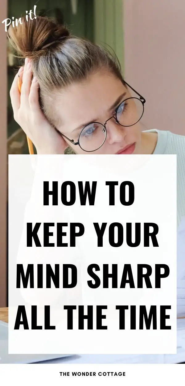 how to keep your mind sharp