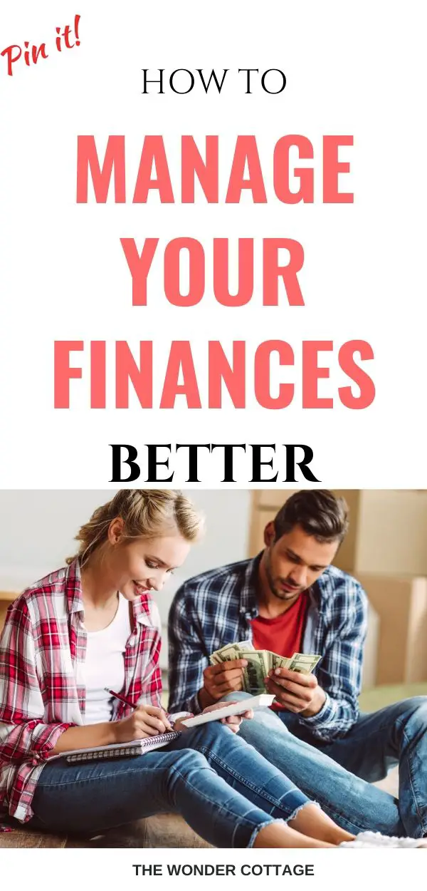 how to manage your finances better