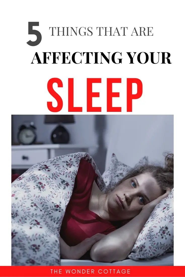 common things affecting sleep