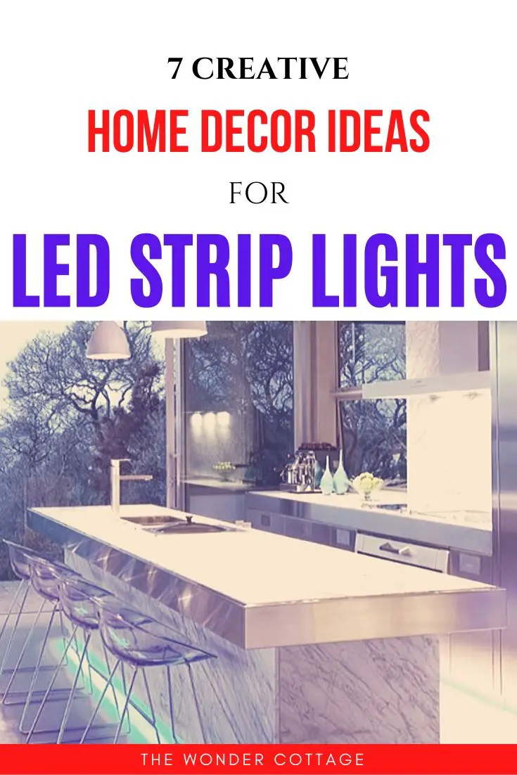 home decor ideas for led strips