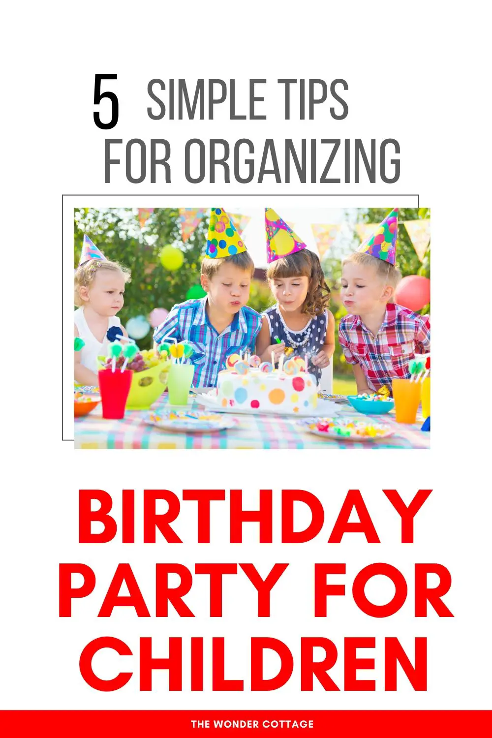 tips for throwing a birthday party for children