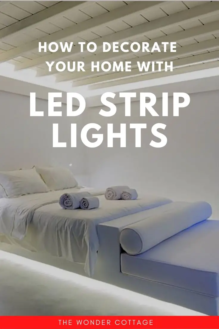 how to decorate with led strip lights