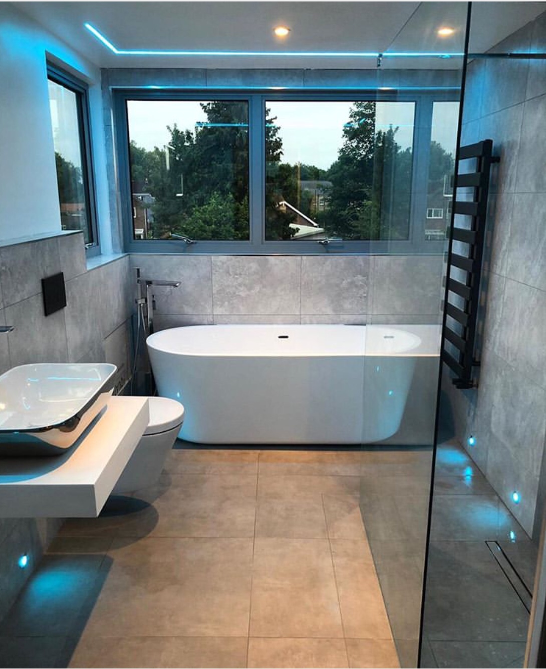 led strip lights for bathroom