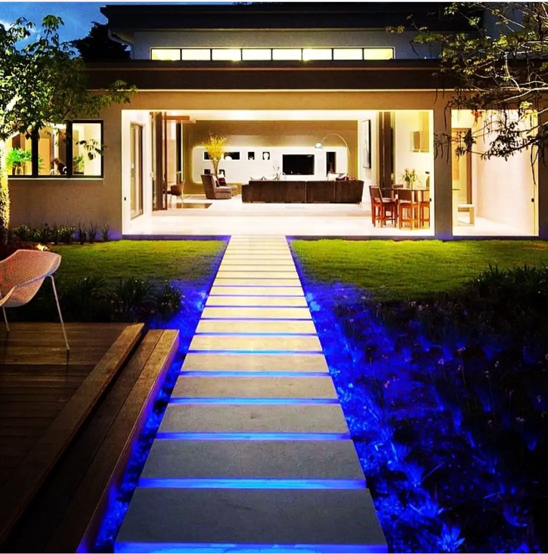 Led strips for outdoor decor