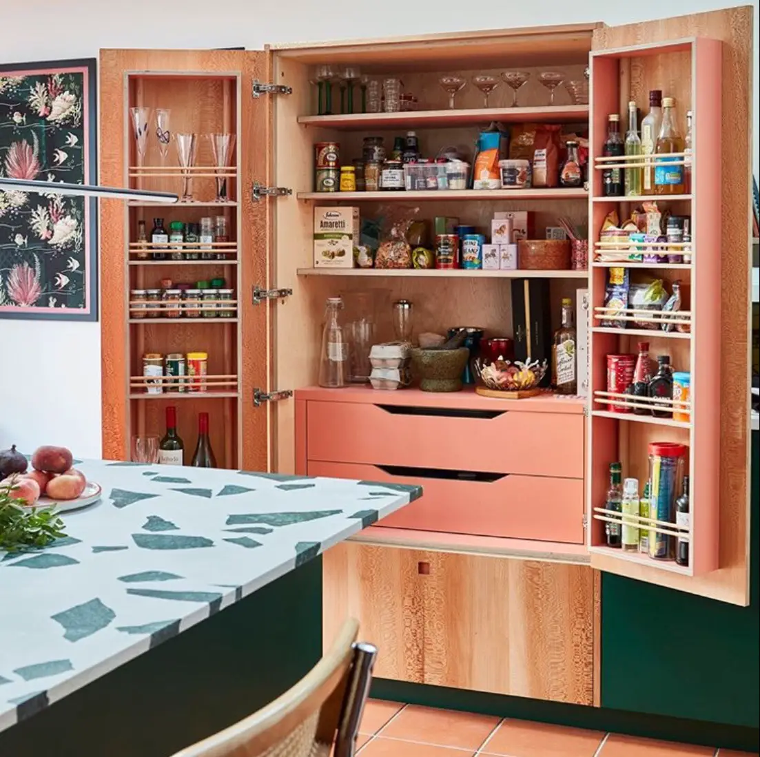 kitchen cabinet organization