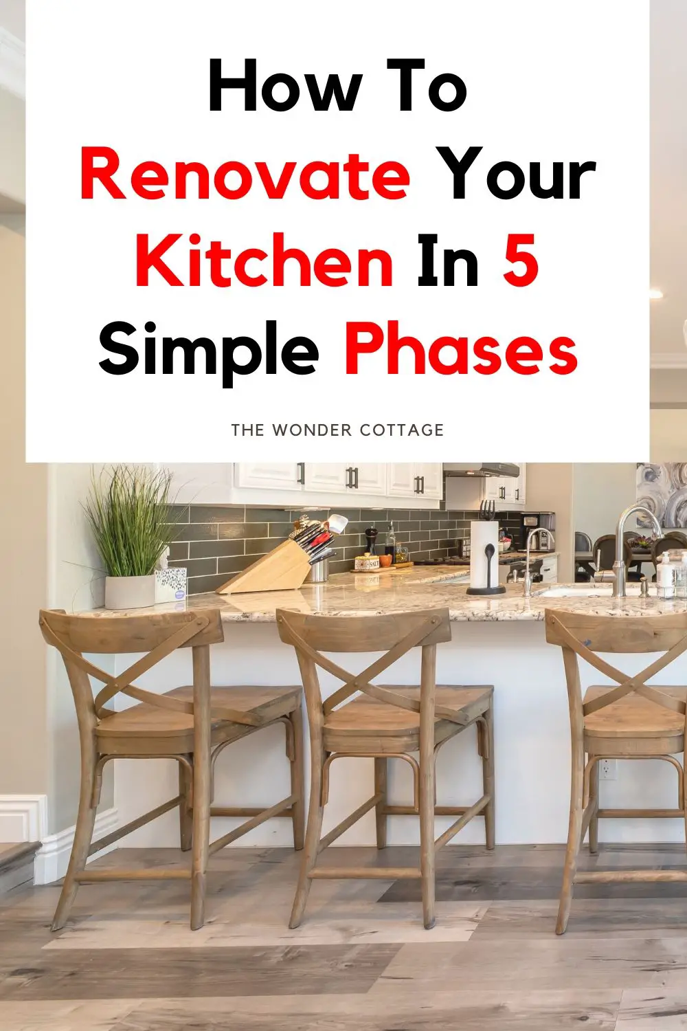 How to renovate your kitchen in 5 simple phases