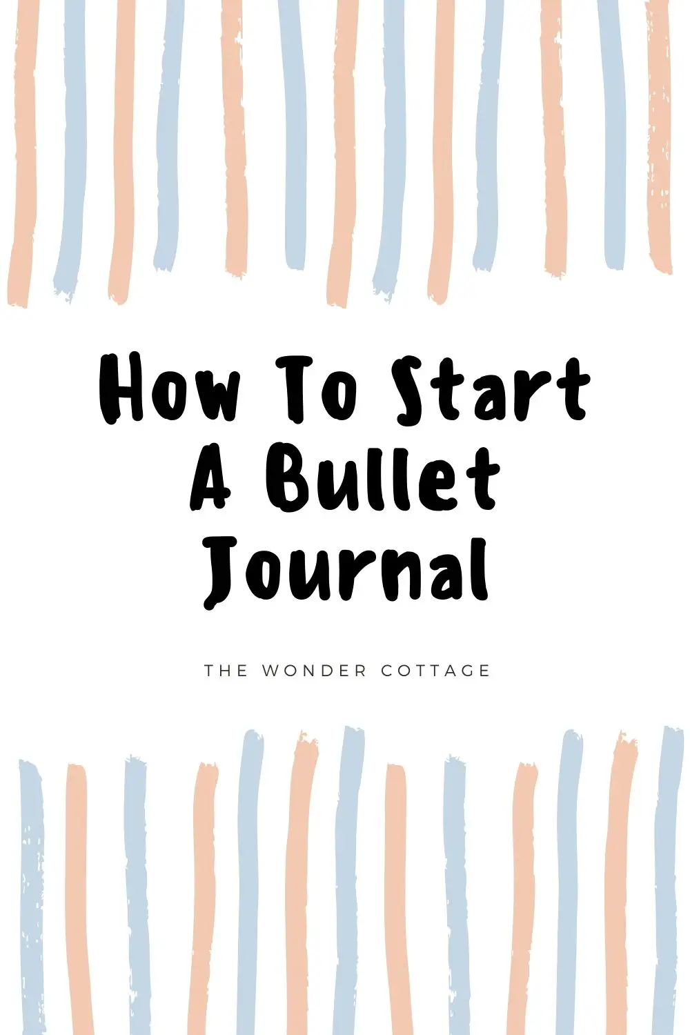 Get started with bullet journalling