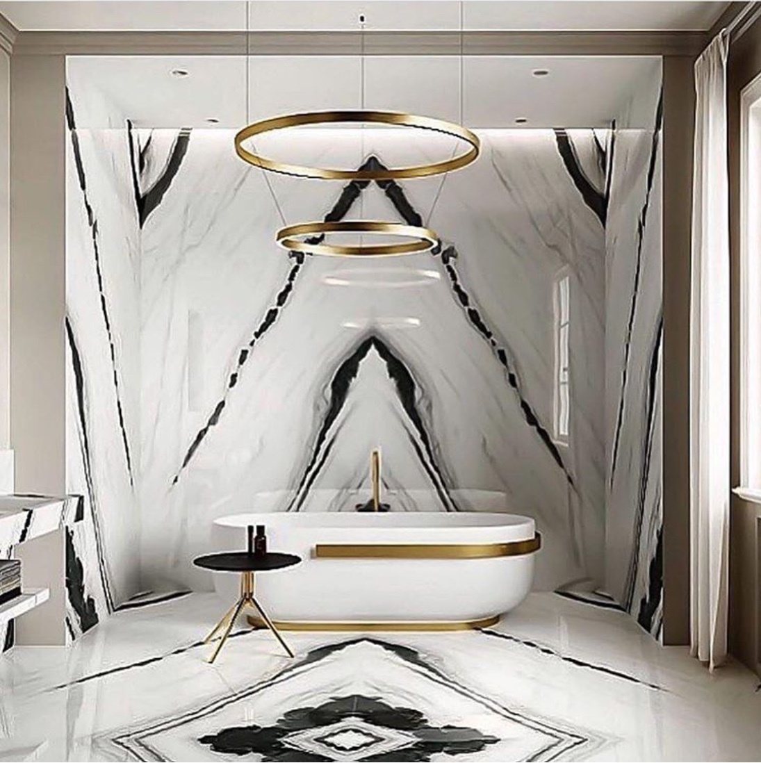 marble bathroom