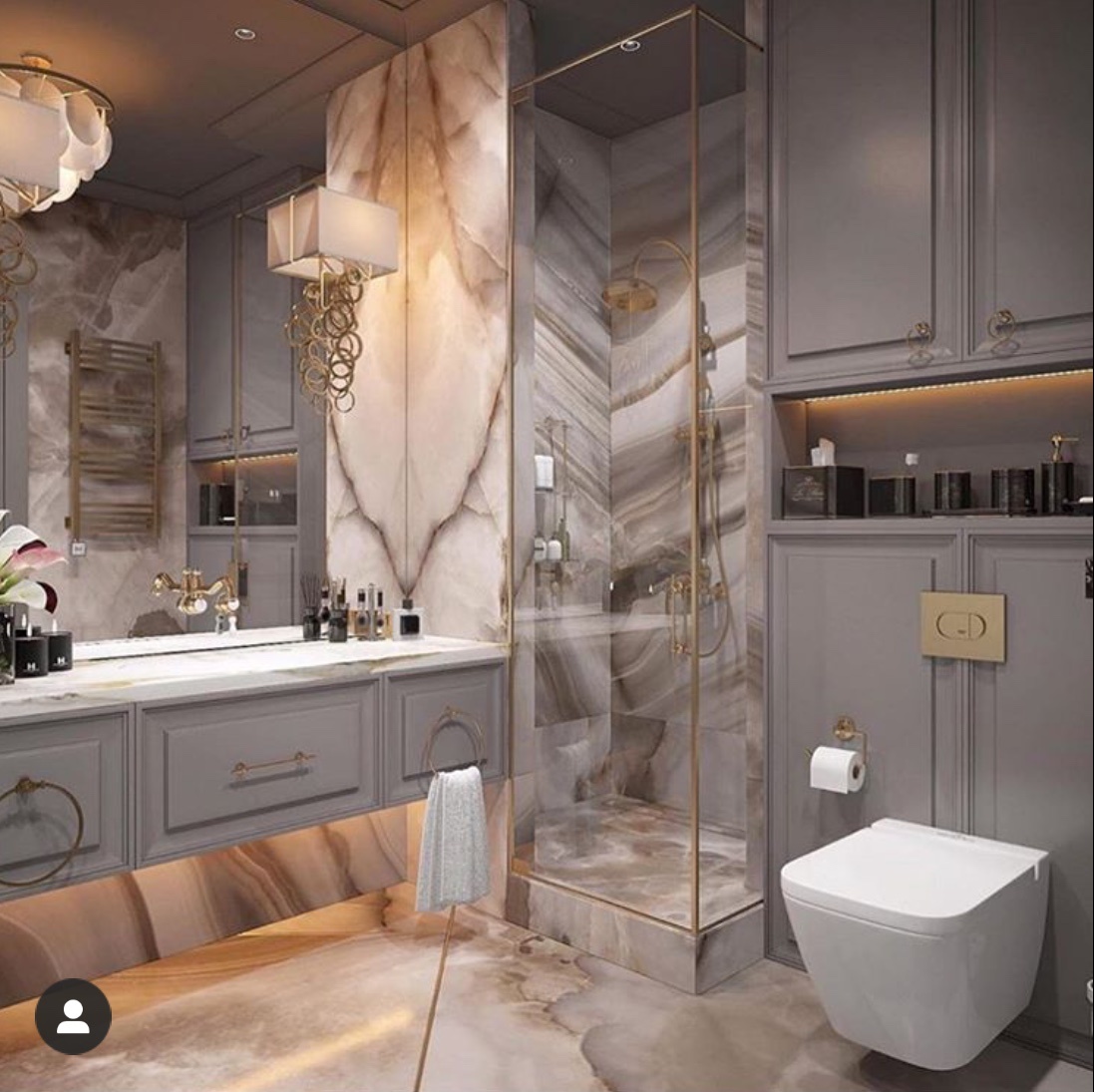 Bathrooms remodel luxurious renovation magzhouse bedrooms famedecor houzz washroom emmad mizanticaret