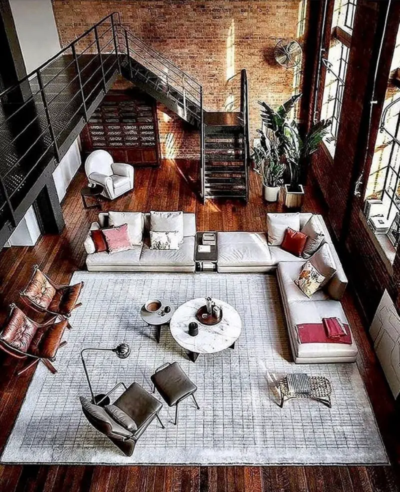 40+ Stunning Industrial Loft Design Ideas - The Wonder Cottage