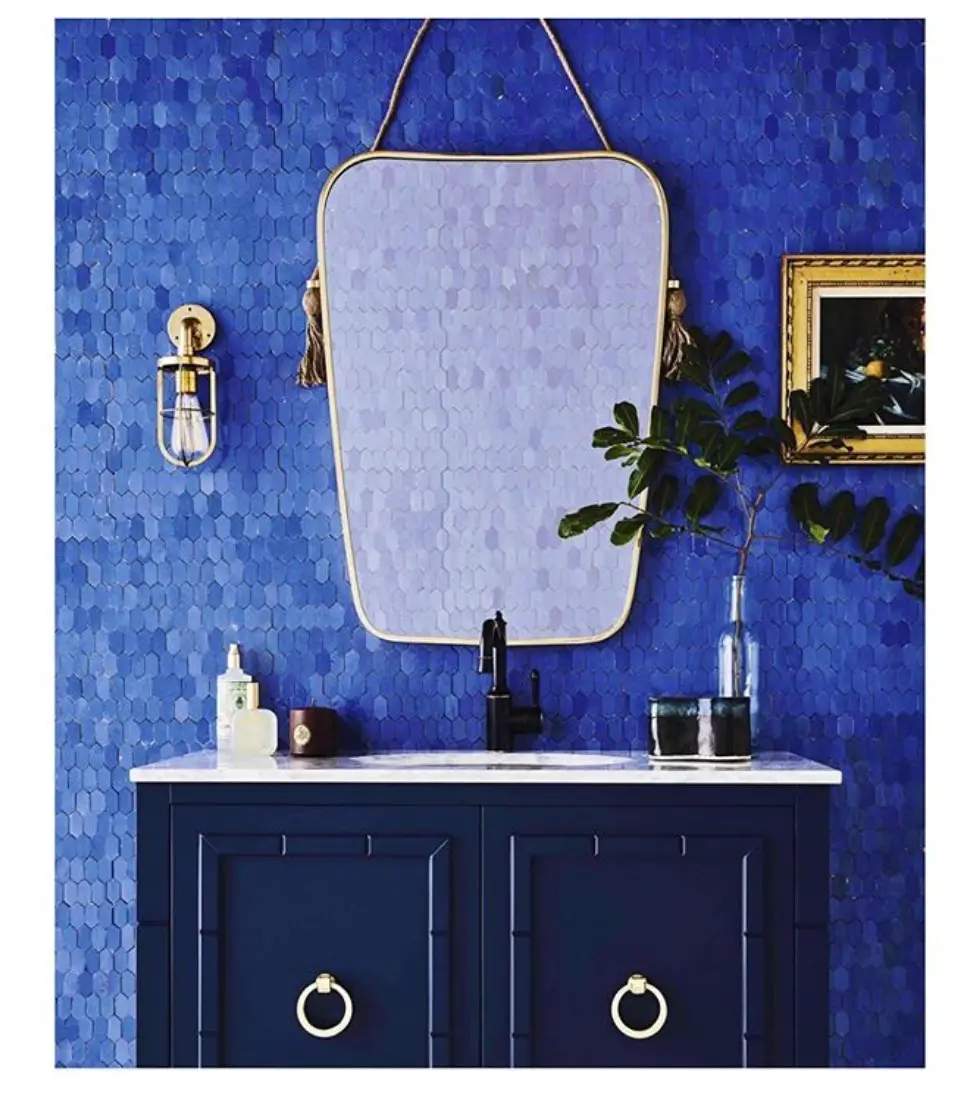 blue bathroom decor ideas