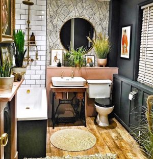 30+ Stunning Bathroom Wallpaper Ideas You'll Love - The Wonder Cottage