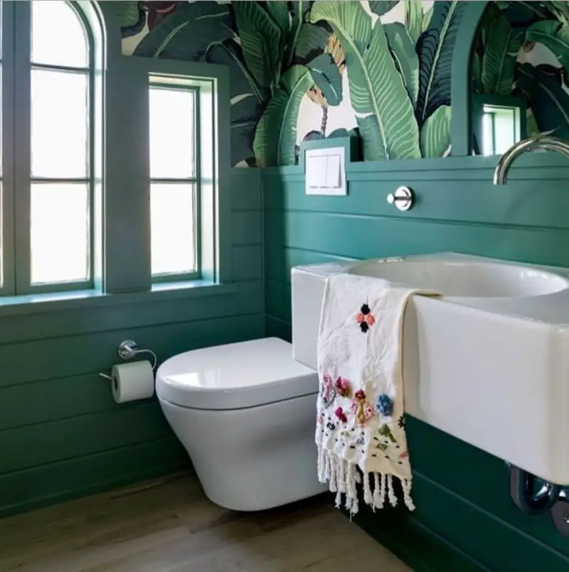 30+ Stunning Bathroom Wallpaper Ideas You'll Love - The Wonder Cottage