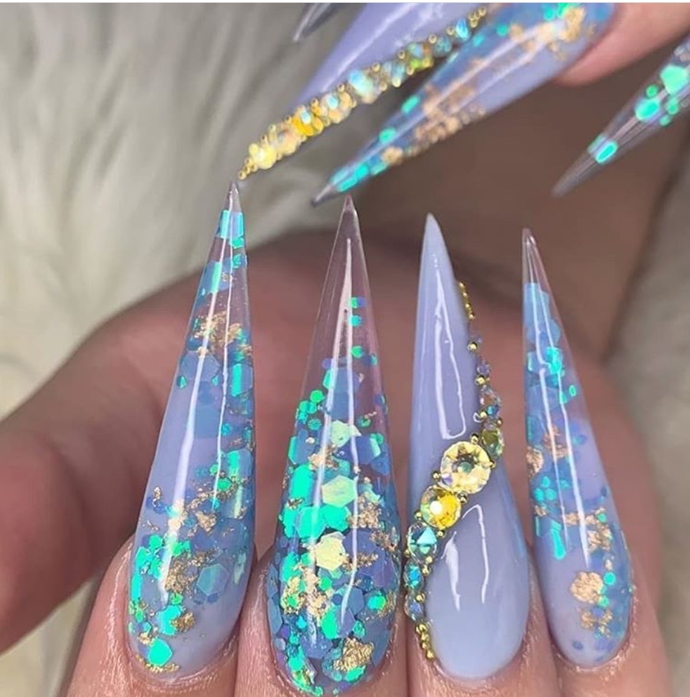 stiletto nails