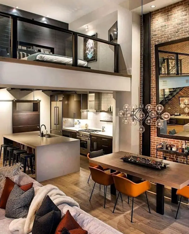 40+ Stunning Industrial Loft Design Ideas - The Wonder Cottage