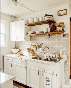 30+ Stunning Small Kitchen Design Ideas - The Wonder Cottage