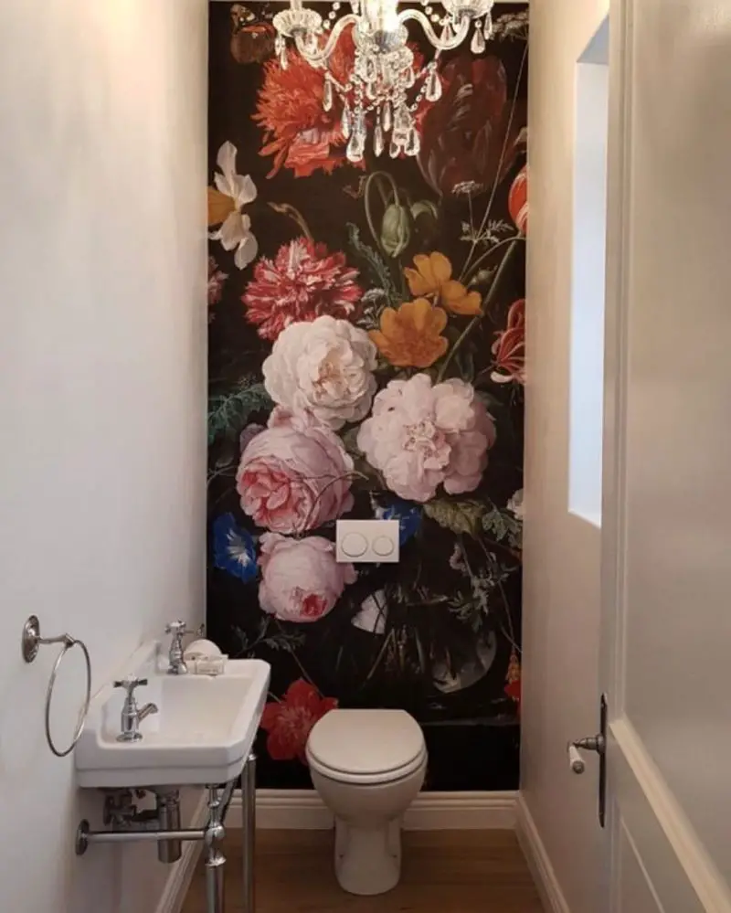 30+ Stunning Bathroom Wallpaper Ideas You'll Love - The Wonder Cottage