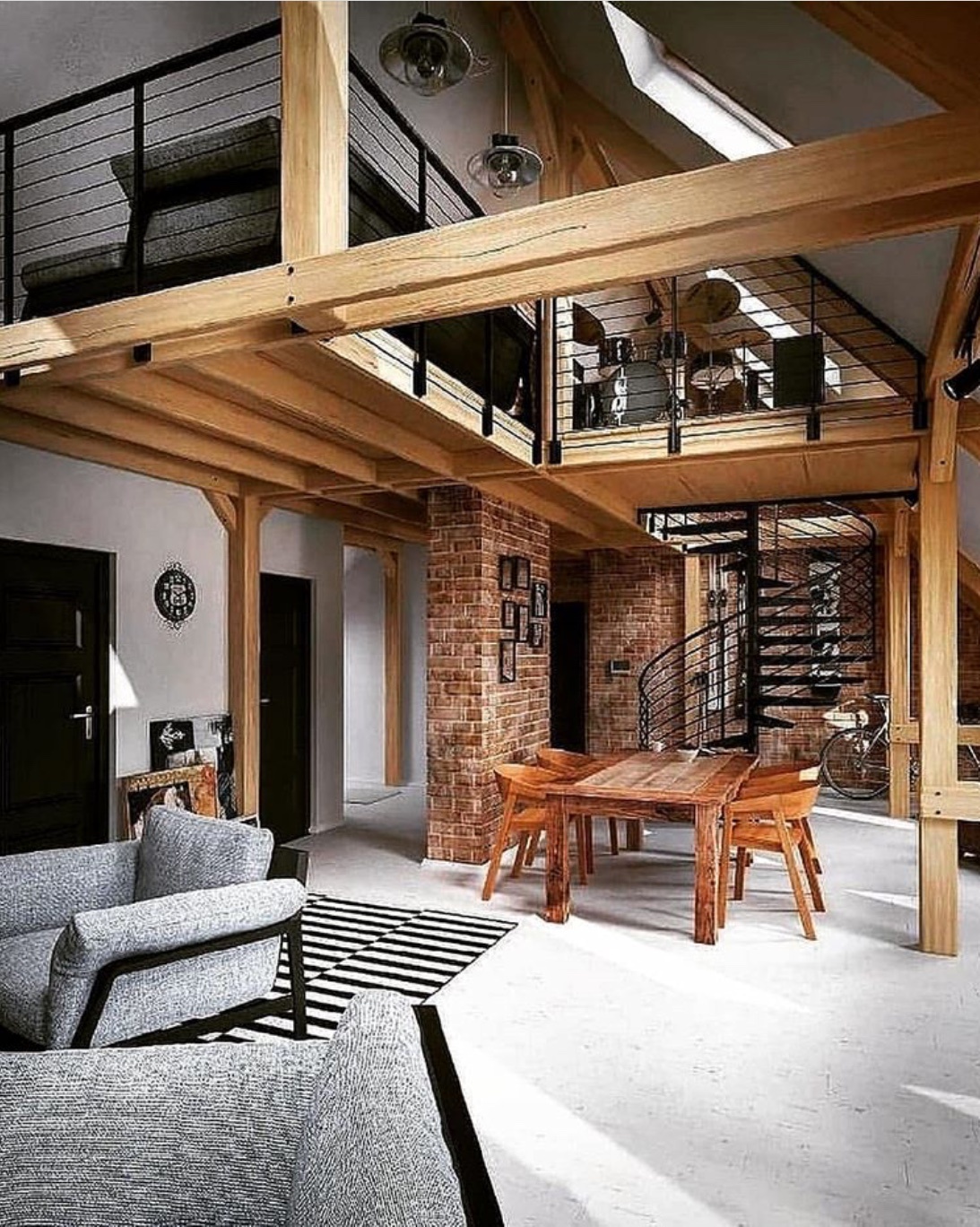 40+ Stunning Industrial Loft Design Ideas - The Wonder Cottage