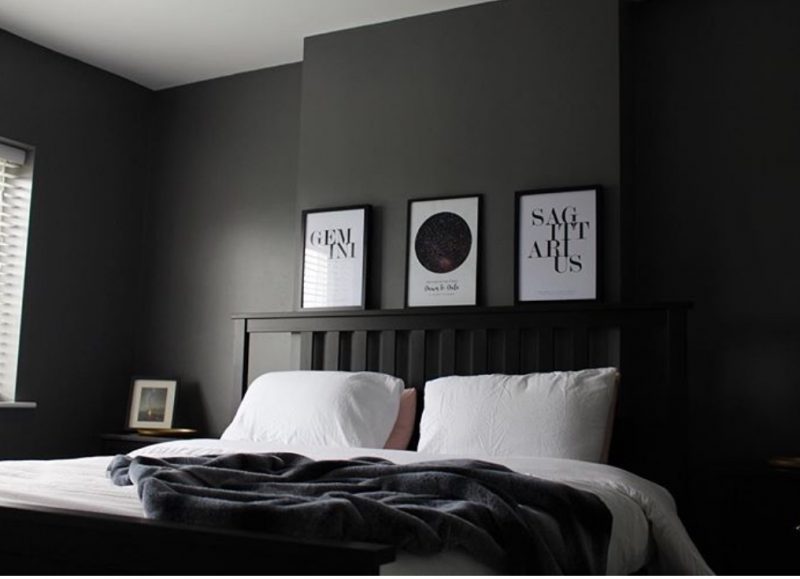 30+ Cool Dark Bedroom Decor Ideas - The Wonder Cottage