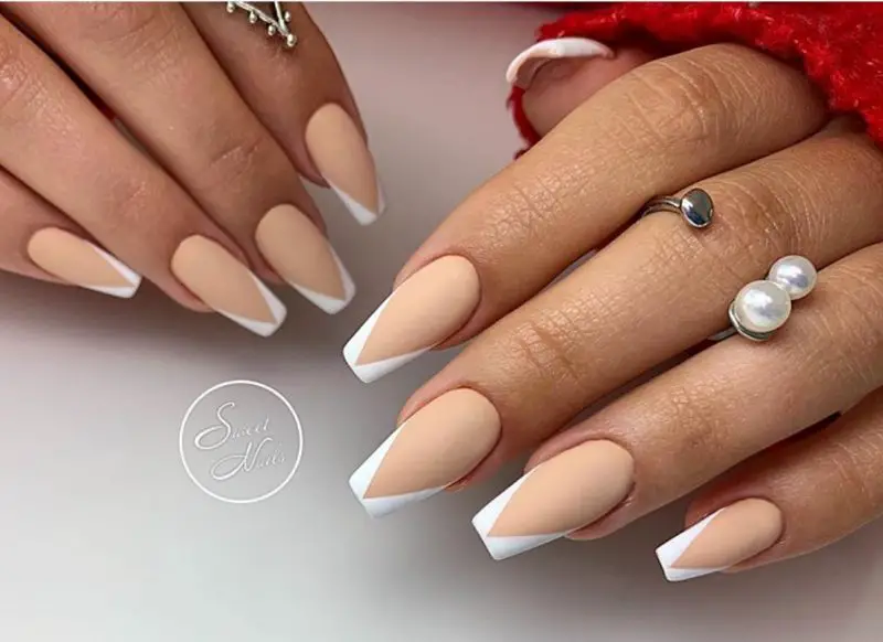 5. Simple Nude Short Nails Tutorial - wide 7