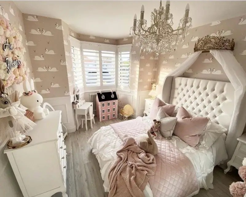 20+ Beautiful Princess Bedroom Decor Ideas For Your Little Princess ...