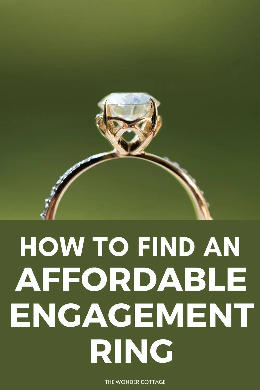how to find an affordable engagement ring