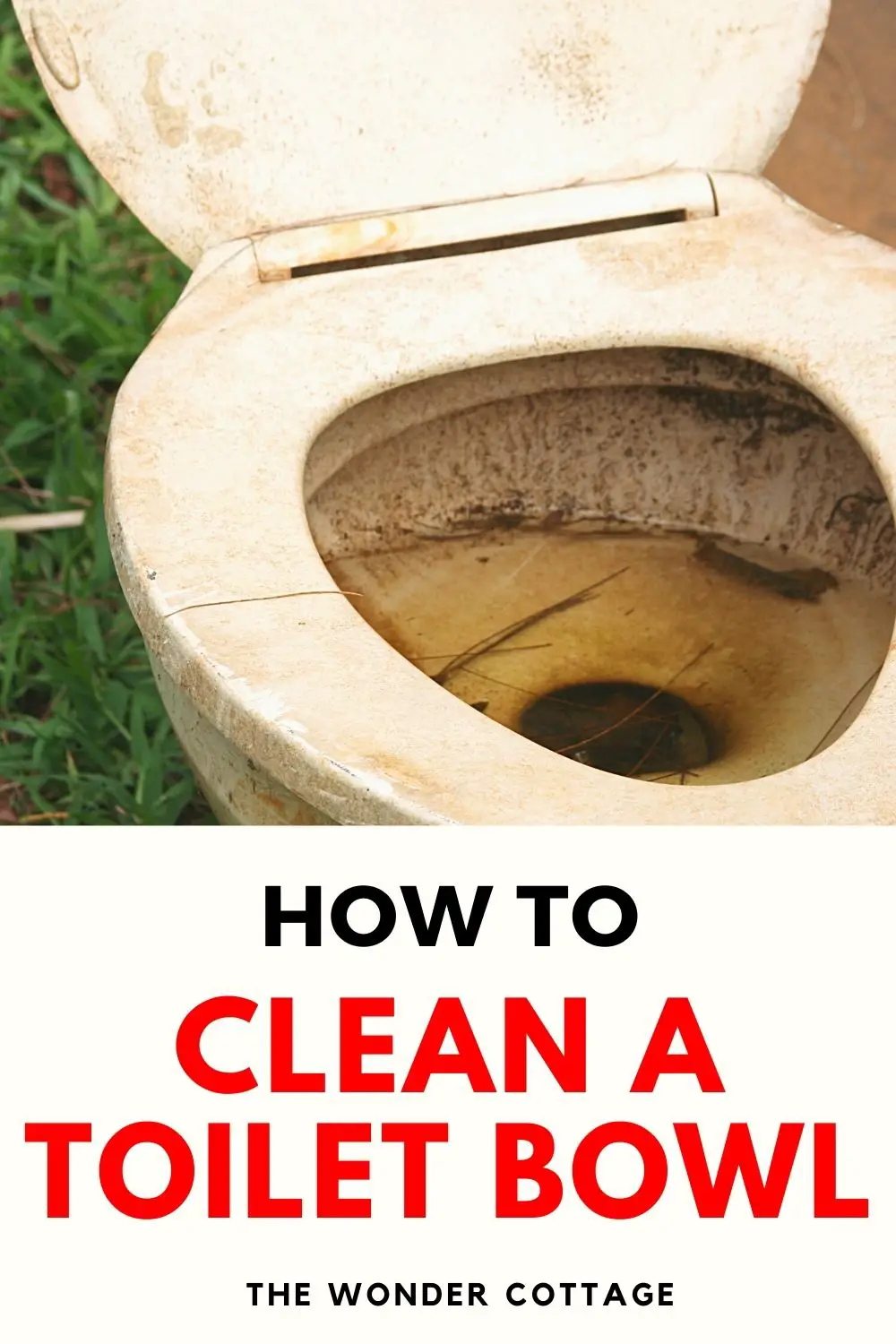 how to clean a toilet bowl