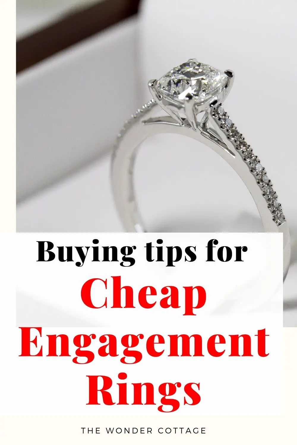 buying tips for cheap engagement ring
