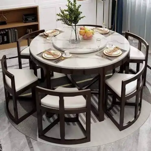 16 Best Dining Tables With Tuck Under Chairs - The Wonder Cottage