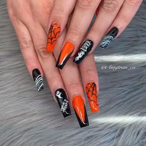 20+ Scary Halloween Nail Designs For 2020 - The Wonder Cottage
