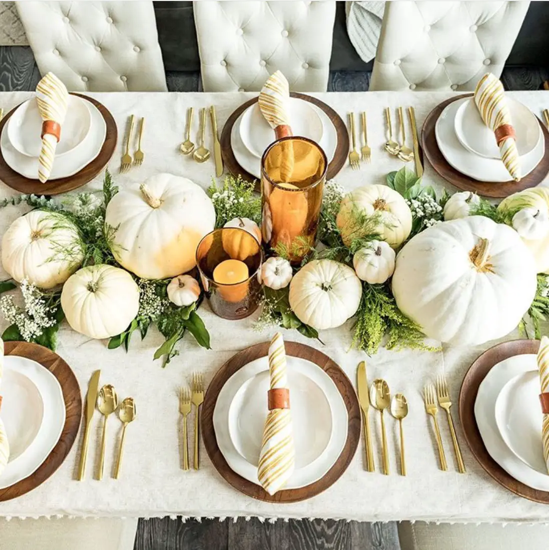 thanksgiving tablescape styling