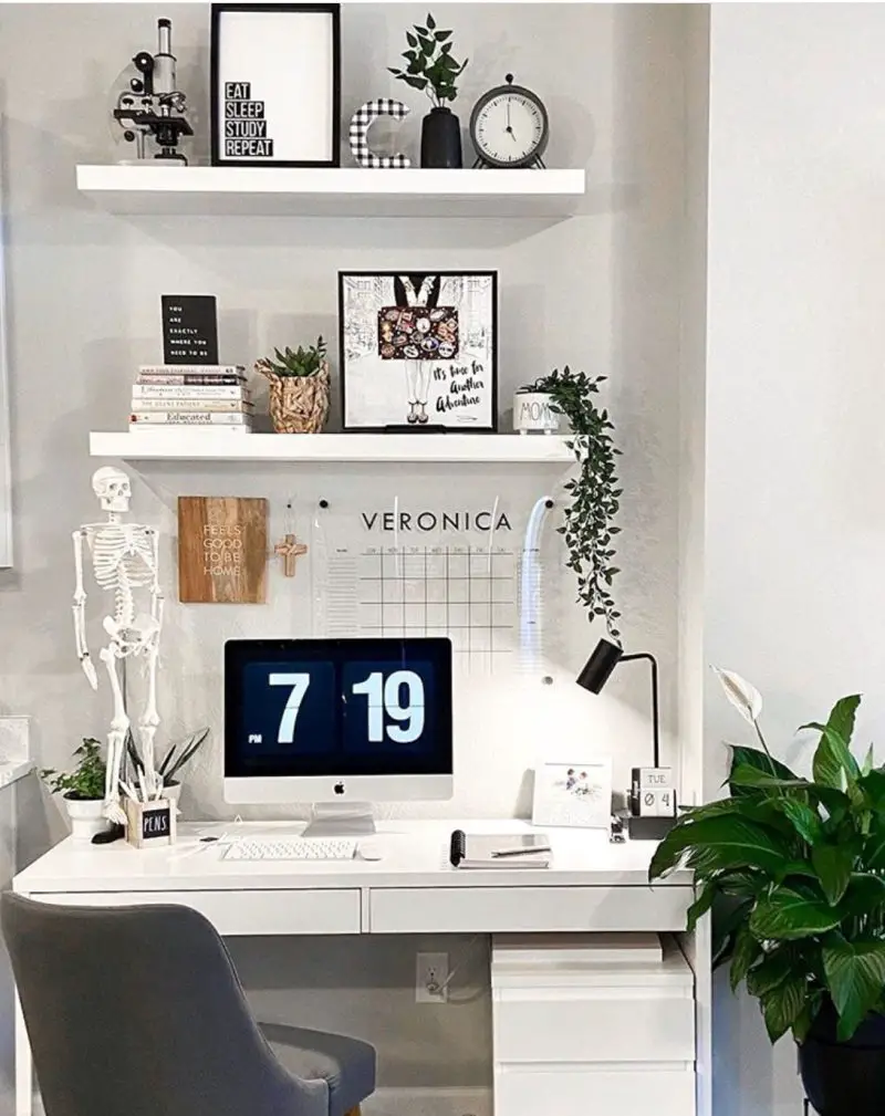 30 Inspiring Home Office Decor Ideas - The Wonder Cottage