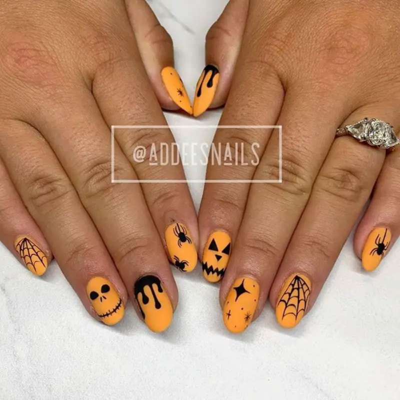 20+ Scary Halloween Nail Designs For 2020 - The Wonder Cottage