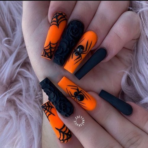 20+ Scary Halloween Nail Designs For 2020 - The Wonder Cottage