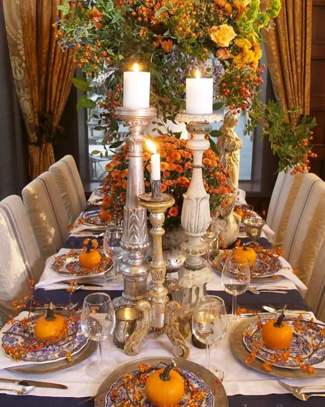 thanksgiving tablescape styling